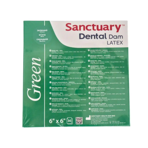 Платки для коффердама Sanctuary, 36шт