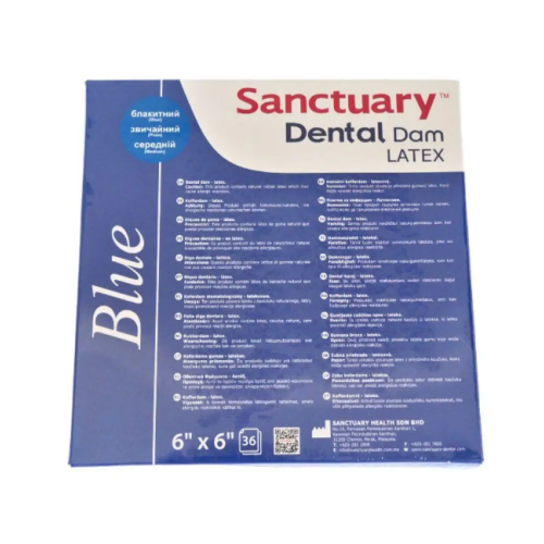 Платки для коффердама Sanctuary, 36шт