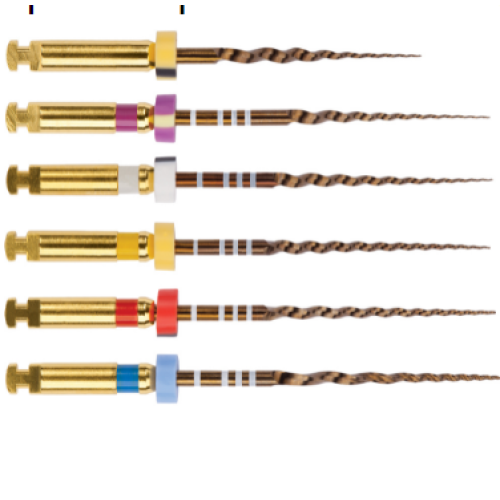Протейпер ГОЛД (ProTaper GOLD), 6шт
