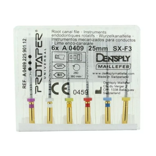 ПроТейпер Юниверсал машинный (ProTaper Universal), Dentsply