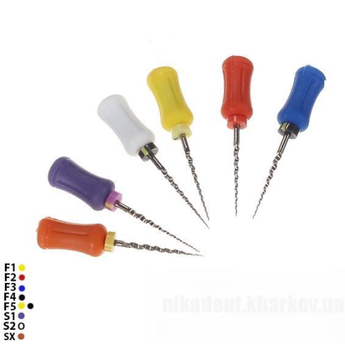 Протейпер ручной (Protaper), 6шт