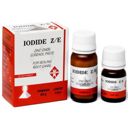 Иодид Ц/Е (IODIDE Z/E) цинкоксид эвгенольная паста, 20г+13мл