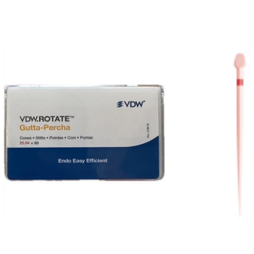 Штифты гуттаперчевые VDW.ROTATE, 60шт
