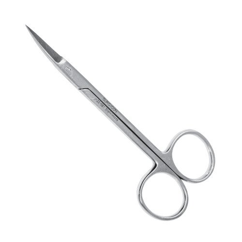 Ножницы хирургические Iris 11,5 см, острый / острый, загнутые Surgicon, J-22-581