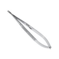 Иглодержатель прямой с замком Castroviejo, длина 18 см  Surgicon, J-24-257